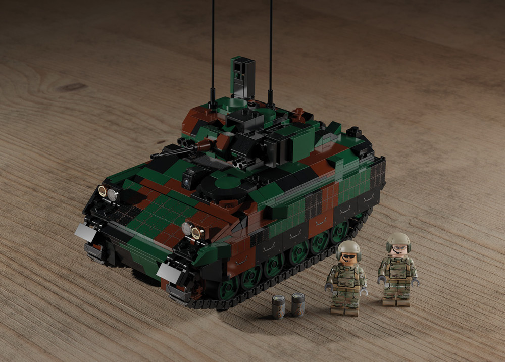 brickmania製 アメリカ軍M2/M3 ブラッドレー歩兵戦闘車 - ミリタリー