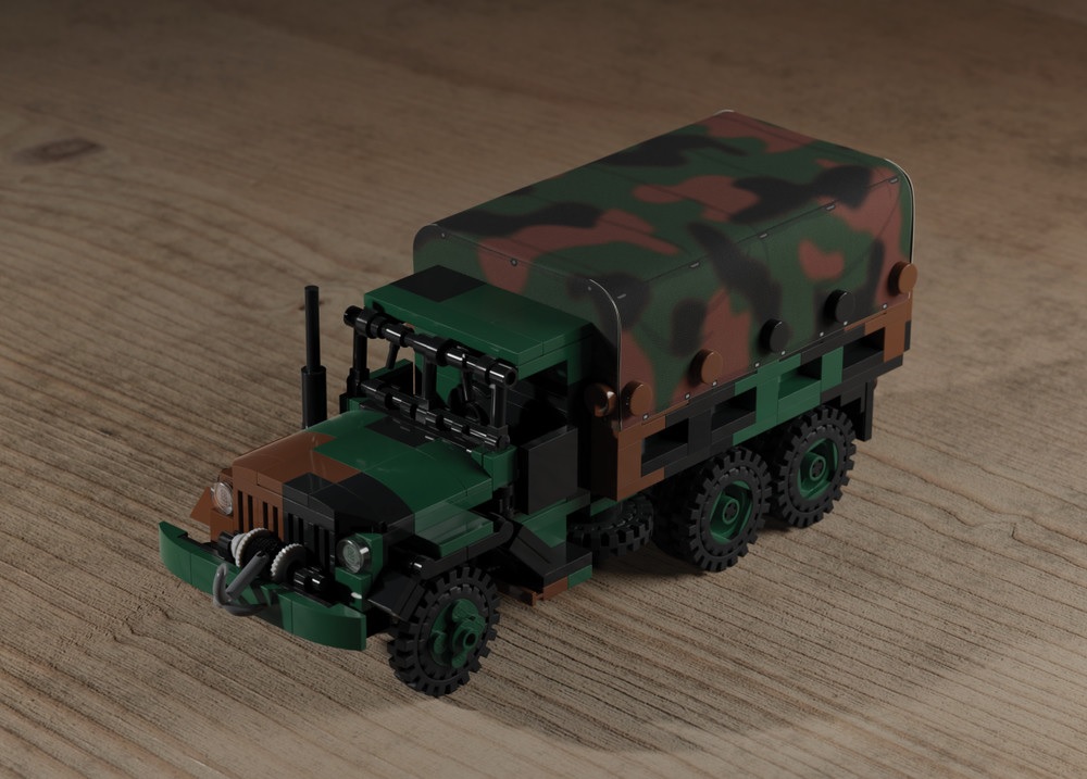 M35A2-2 1/2トン カーゴトラック - ウッドランドカモ仕様 | MOMCOM