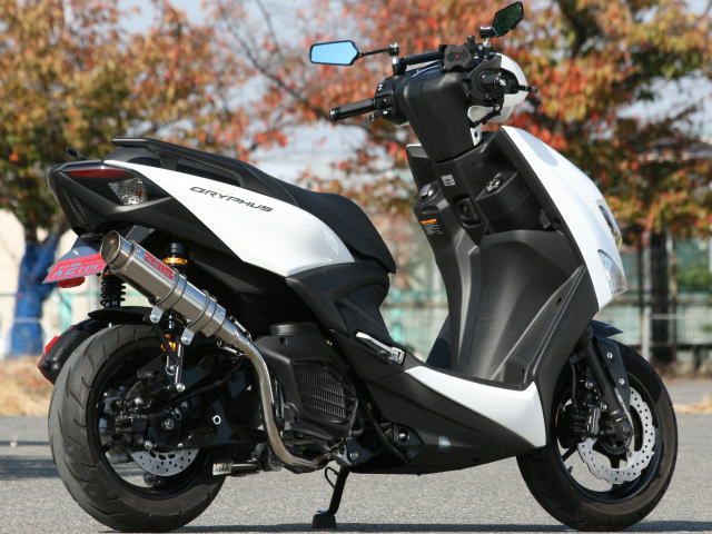 り バイクパーツ マフラー ケイツーテック GP-R STDチタン 3ピース