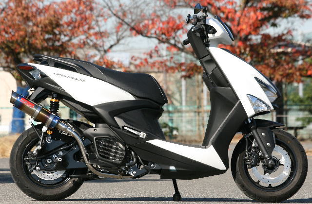 NMAX グリファス X FORCE チタン マフラー メテオ リアルスピード製