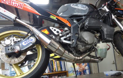 91～94TZR250R/RS(3XV) K2スチールチャンバー TYPE-2 | 株式会社