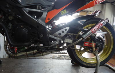 91～94TZR250R/RS(3XV) K2スチールチャンバー TYPE-2 | 株式会社