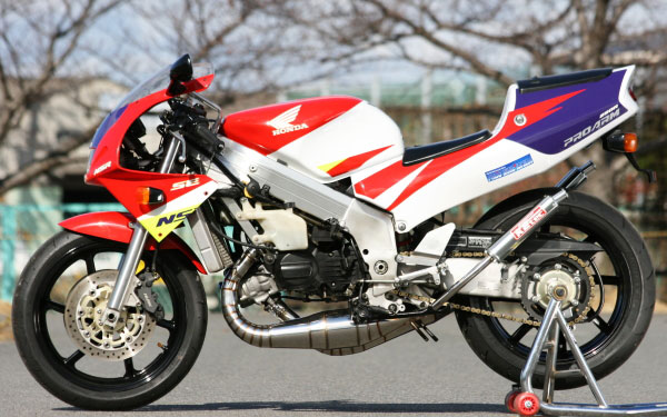 NSR250R(MC28) 鏡面ステンレスチャンバー TYPE-2 | 株式会社ケイツー・テック（バイクマフラー・チャンバー製作）