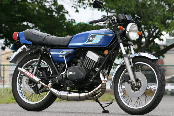 RD400/RD250 K2クロスチャンバー TYPE-2 | 株式会社ケイツー・テック（バイクマフラー・チャンバー製作）