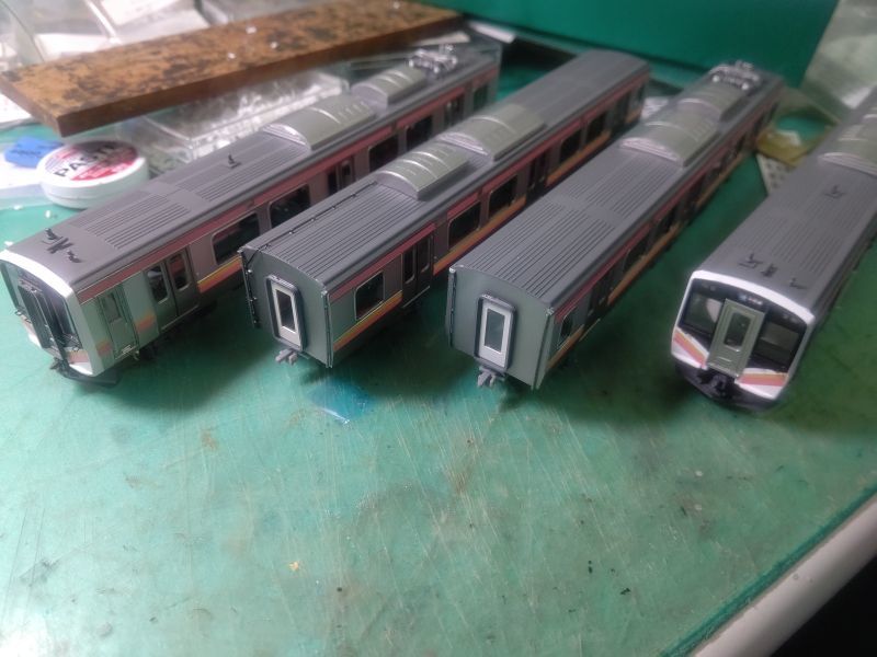 カツミチャレンジキット製作品 E129系4両セット | 大阪亀屋HO