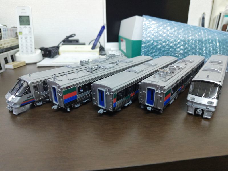 JR九州ハイパーサルーン783系末期CM1～5編成 キット | 大阪亀屋HO