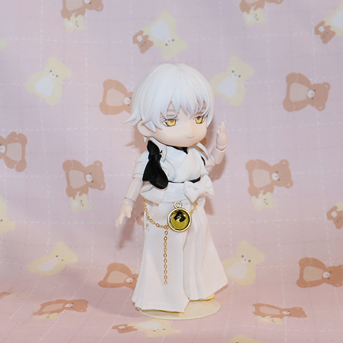 ねんどろいどどーる 鶴丸国永 軽装 戦闘服 涼し気な装束や草履姿がステキ！『刀剣乱舞ONLINE』鶴丸国永が