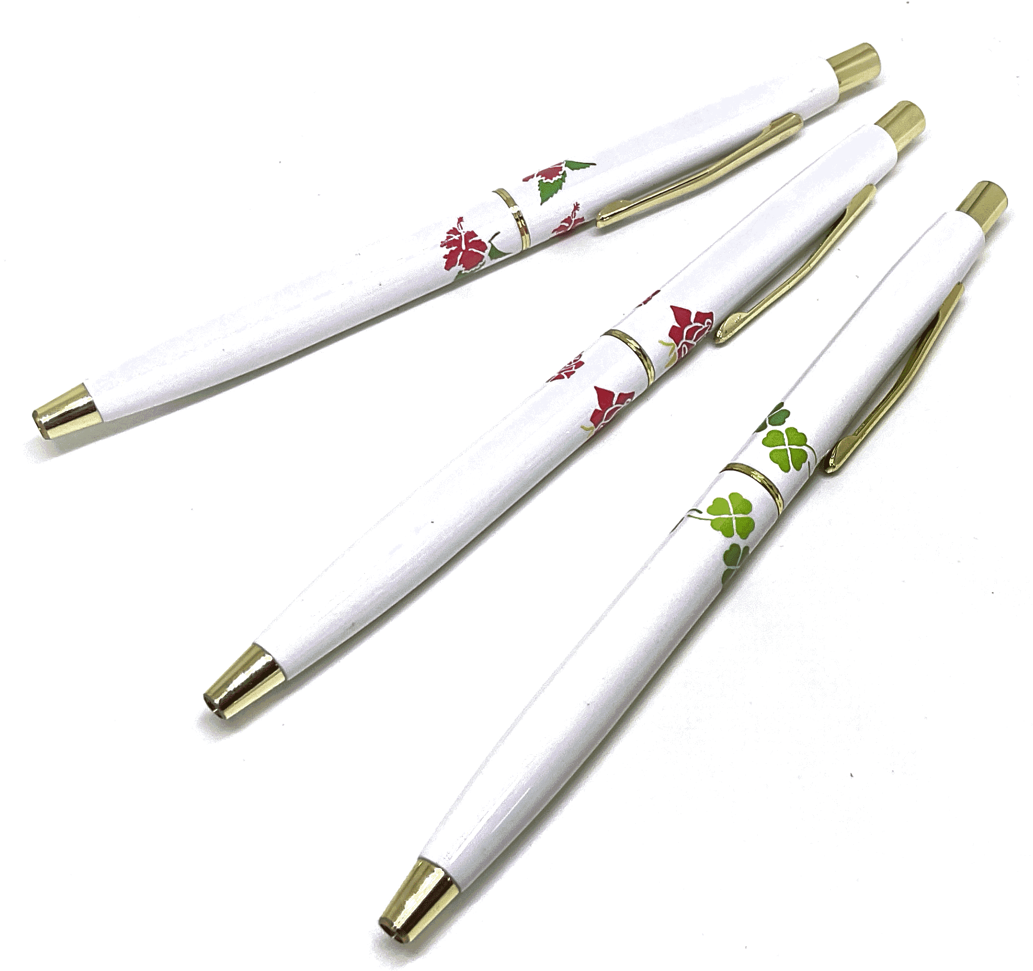 プラチナ ノック式ボールペン (花柄) | 川窪万年筆店
