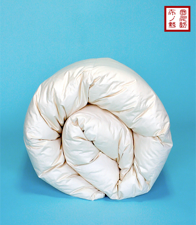 羽毛布団 増量 SDGs リフレッシュ羽毛 高密度生地 清潔 安心 日本製P