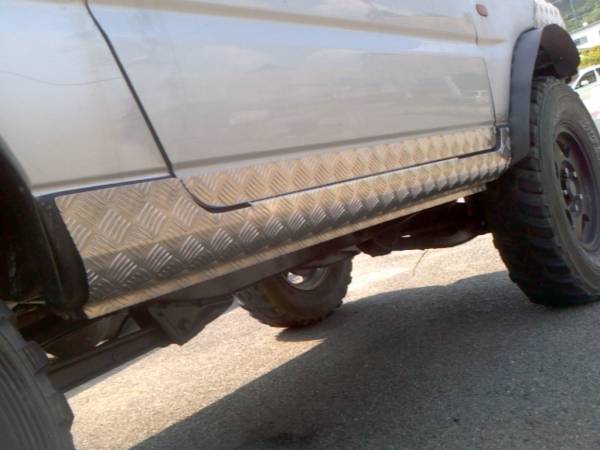 ドア下アルミガード新品ジムニーJB23W | KENP-factory