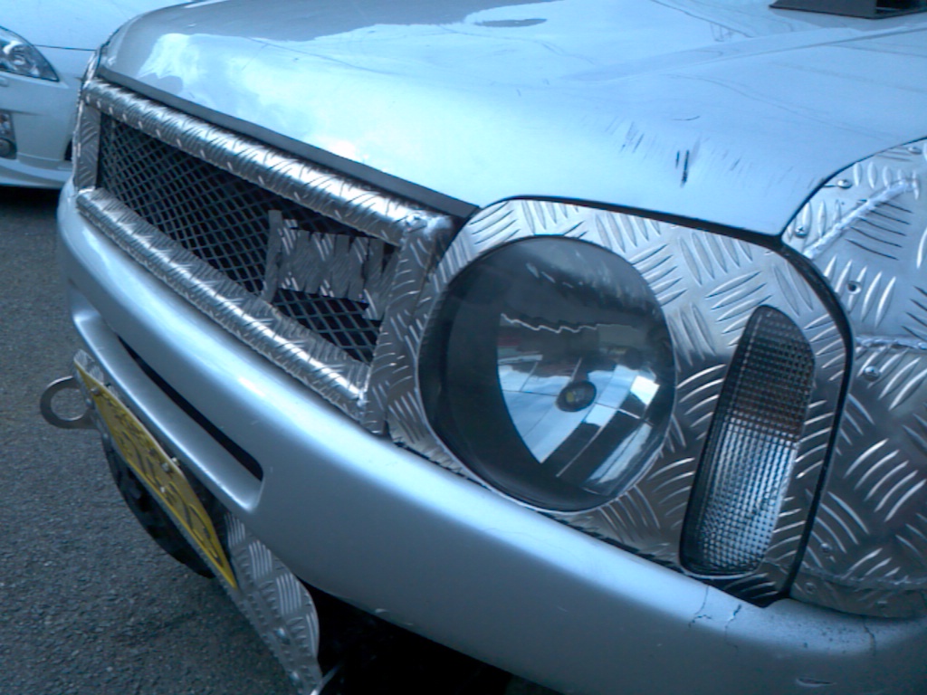 パジェロミニ ヘッドライトガード 左右 パジェロミニ