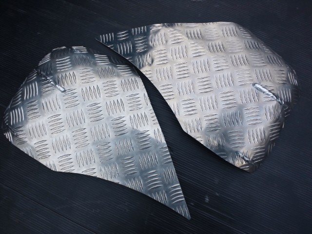 ジムニーJB23W用フロント用アルミコーナーガード1～8型 | KENP-factory