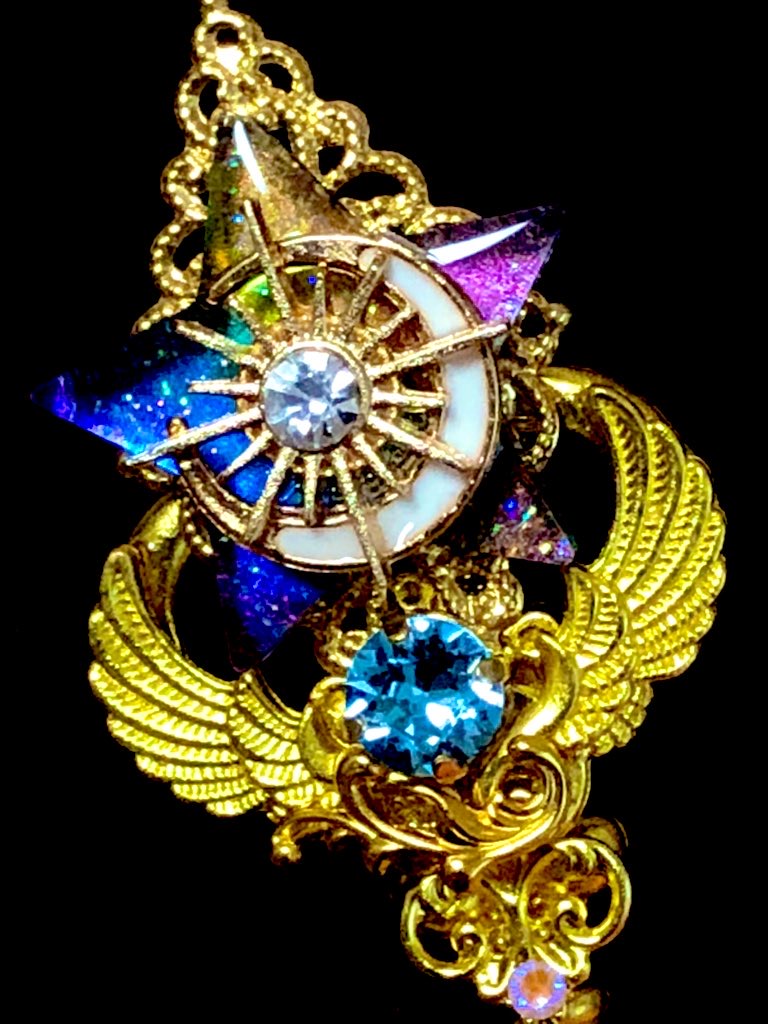 虹色の星の鍵ネックレス | Kira Kawa Rainbowのお店☆