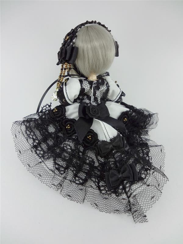 黒月project] オビツ11 ロングドレス モノトーン | いつでもドール