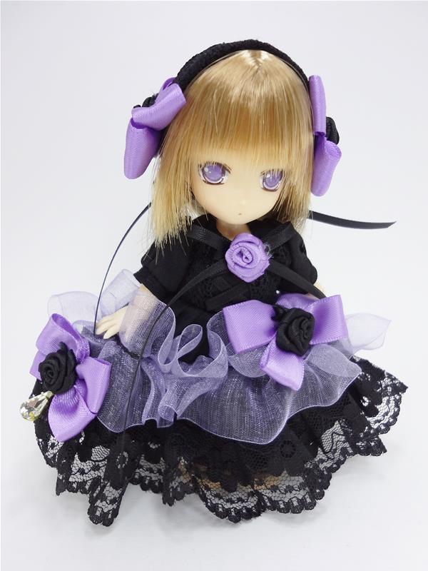 黒月project] オビツ11 ドレスセット パープル | いつでもドール