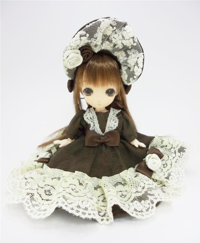黒月project] オビツ11 ドレスセット 茶 | いつでもドール