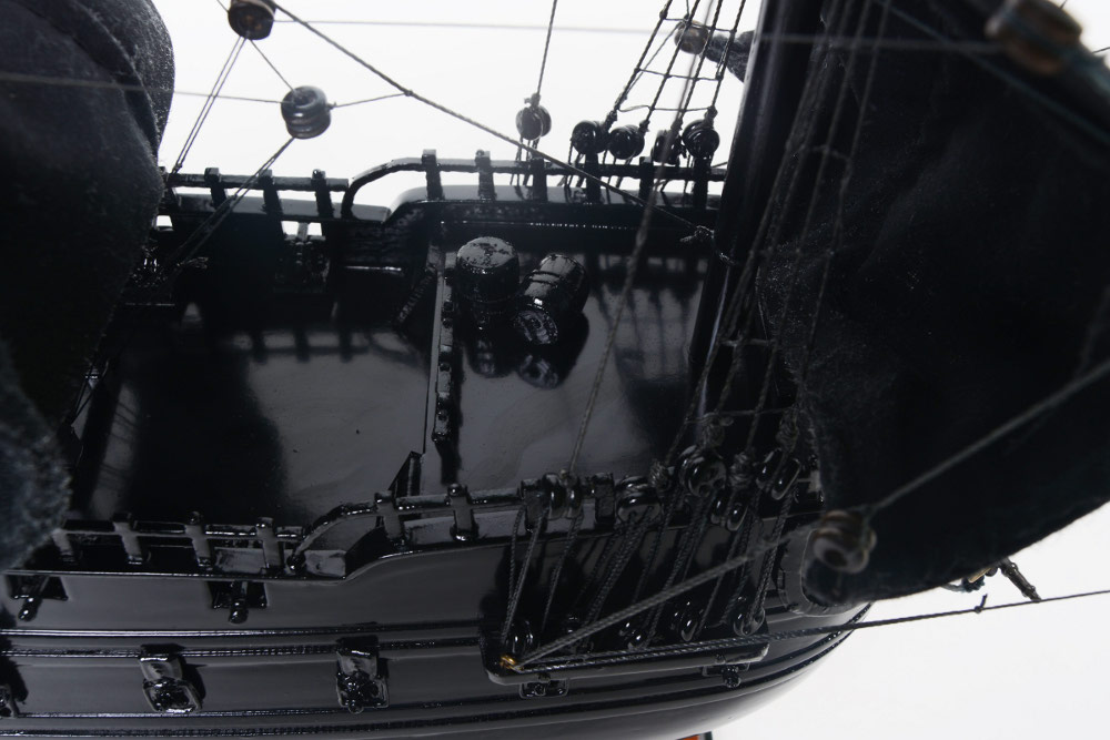 帆船模型 完成品 木製 カリビアンパイレーツ ブラックパール号 全長 