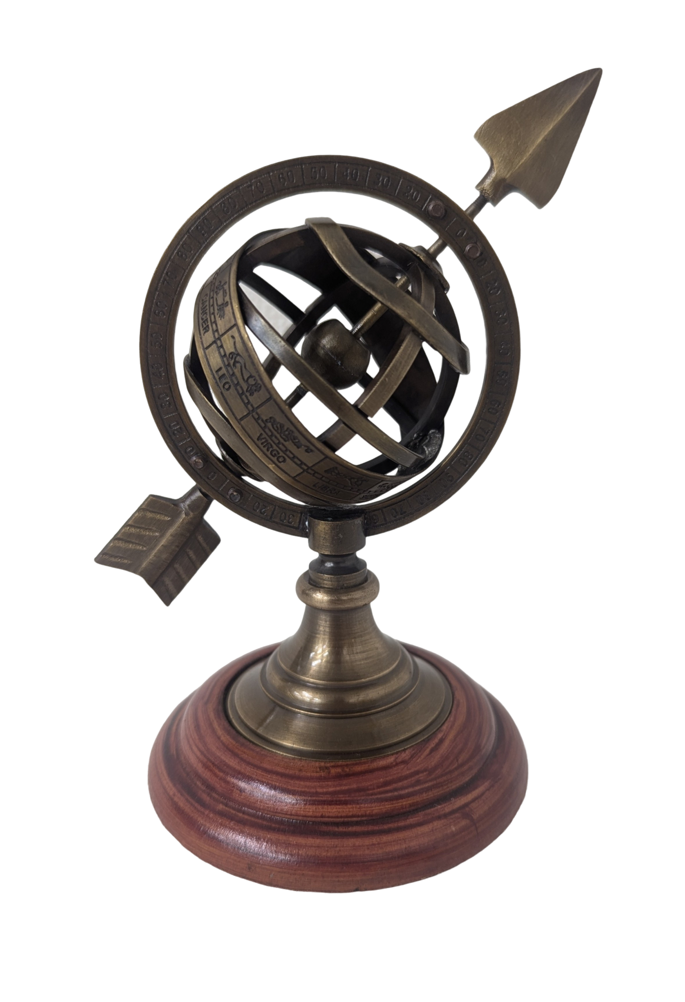 渾天儀(天球儀) 古代天体観測機器 アンティーク 置物