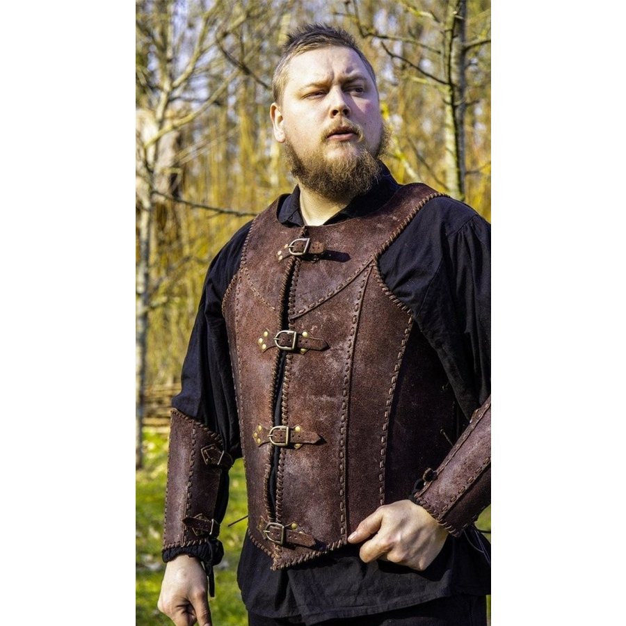 中世 レザー製 RFBレザーアーマー キュイラス 各種サイズ 各種カラー