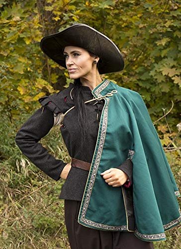 アラミス ケープ マント グリーン | 中世ヨーロッパ武具専門店 ナイツ