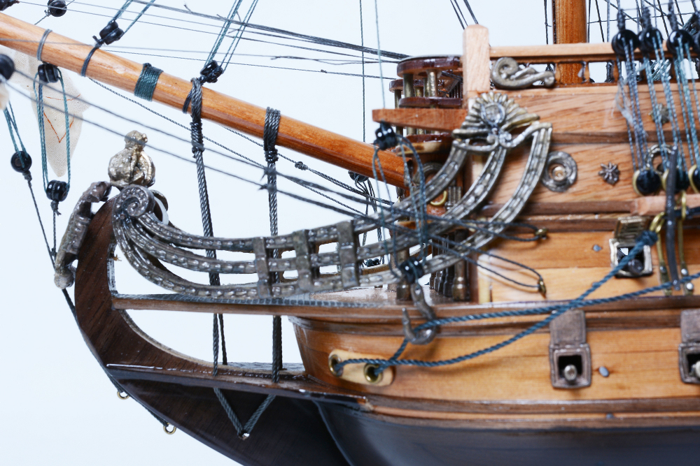 帆船模型 完成品 木製 29インチ サン・フェリペ号 SAN FELIPE スペイン 