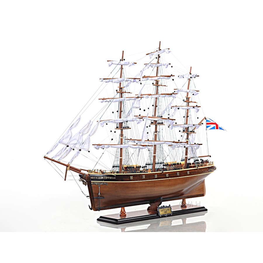 帆船模型 完成品 木製 Cutty Sark カティーサーク ブラックウッド 