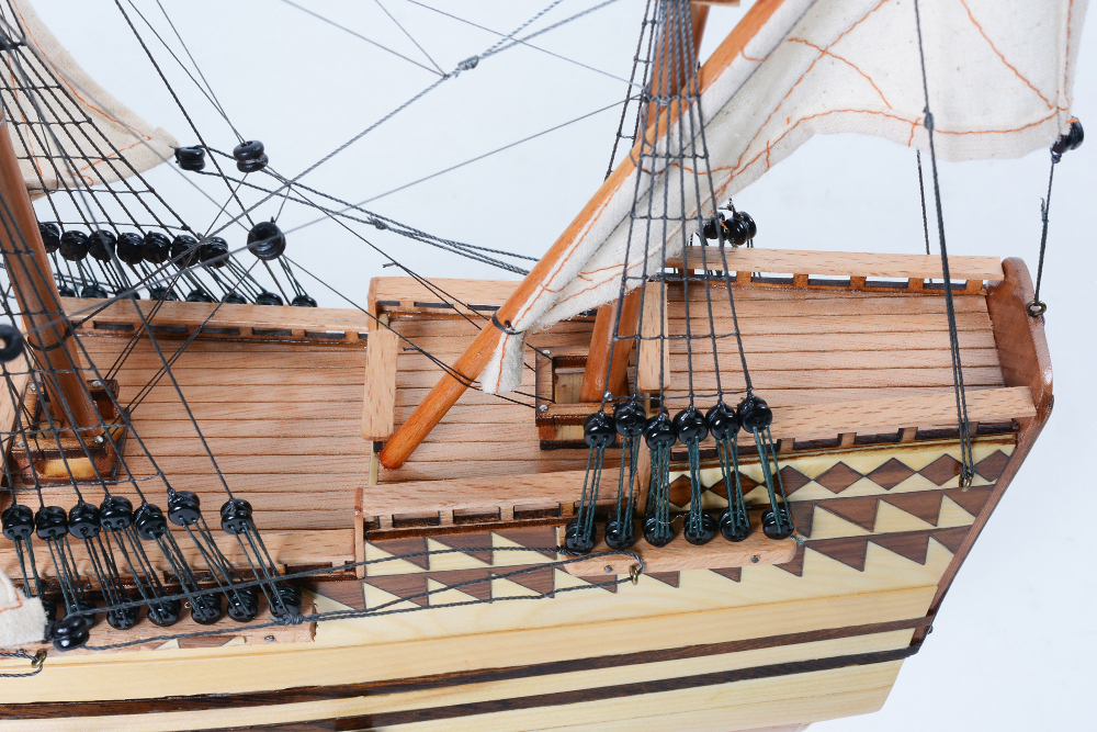 帆船模型 完成品 木製 メイフラワー号 Mayflower 全長55cm T132 | 中世