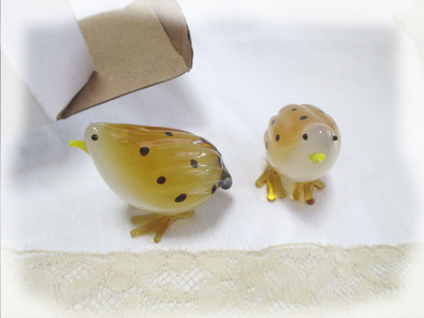うずらのガラス細工 | ことり御屋