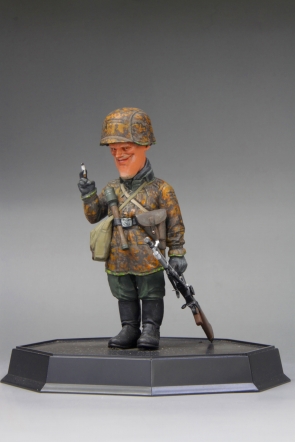 1/12? WWII ドイツ武装親衛隊兵士 ルドルフ突撃兵 FT01 | ホビー