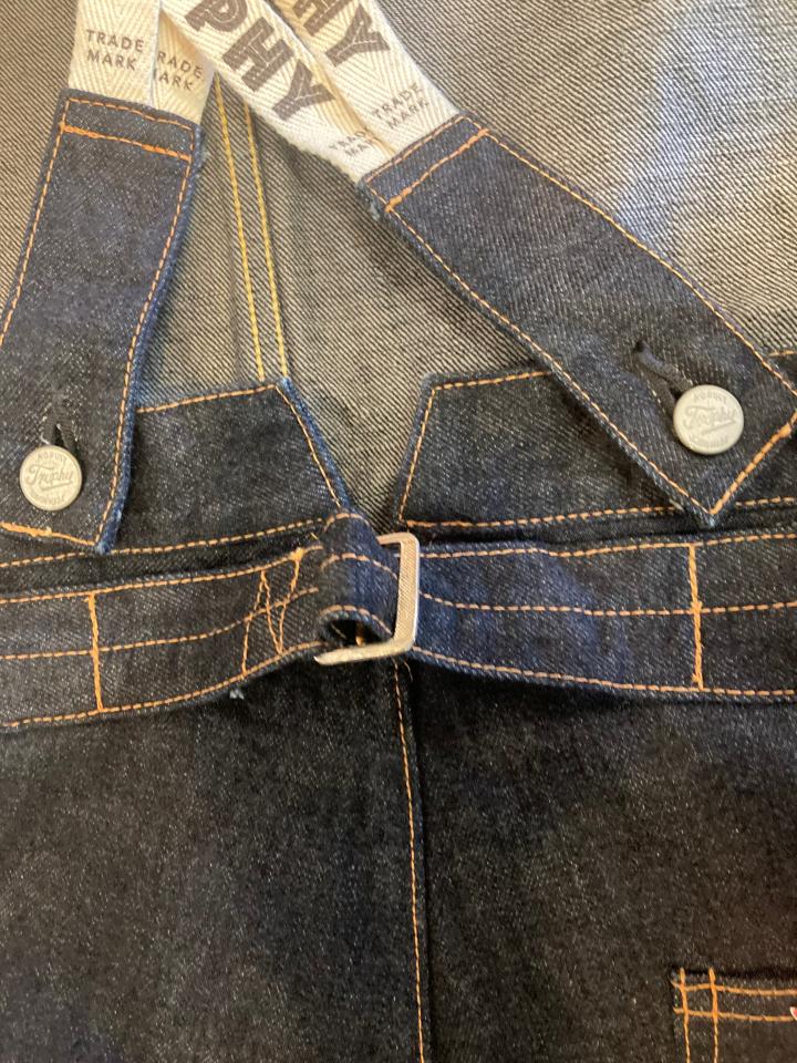 1503 AUTHENTIC DENIM OVERALLS - LEFTYBOND WEBSHOP