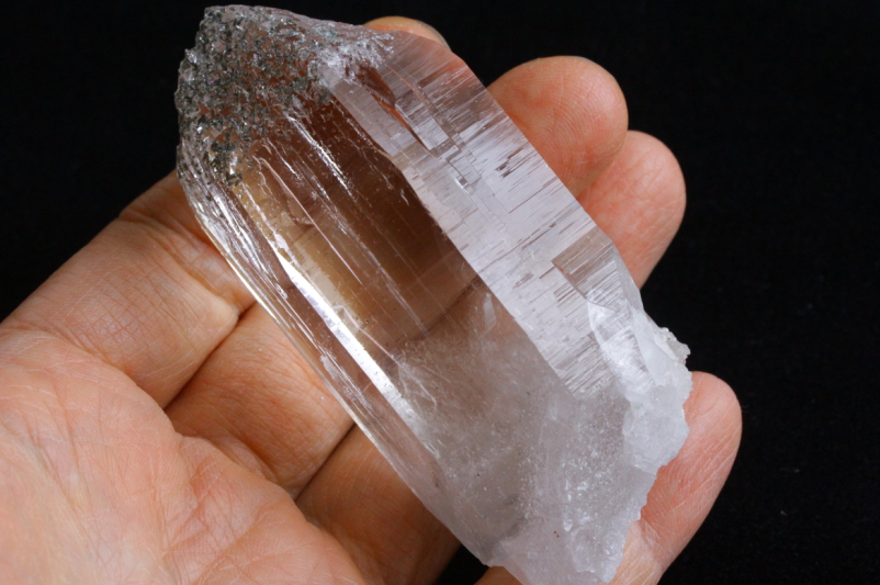 ガネーシュヒマールクリアクォーツ86g 氷のような透明度　美しい　ヒマラヤ水晶 ガネーシュヒマール産ヒマラヤ水晶クラスター - ヒマラヤ水晶