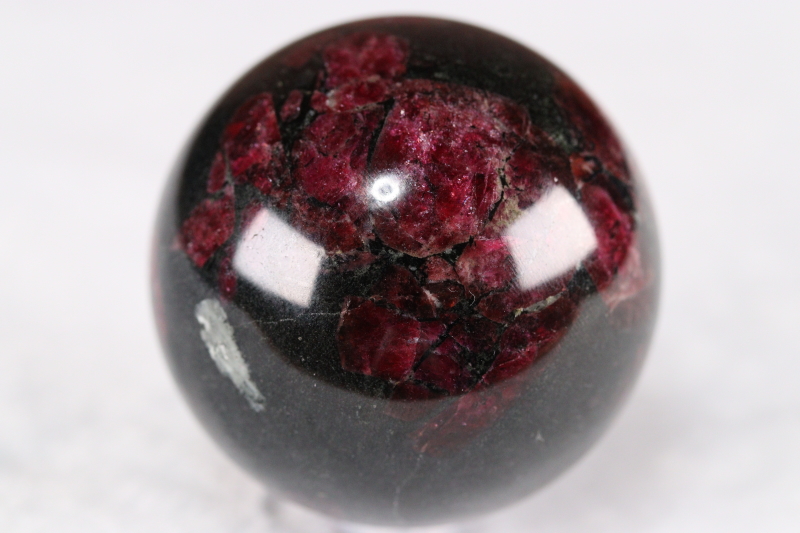 天然石 ユーディアライト エッグ 卵型 原石 レア ロシア産 天然石 ユー