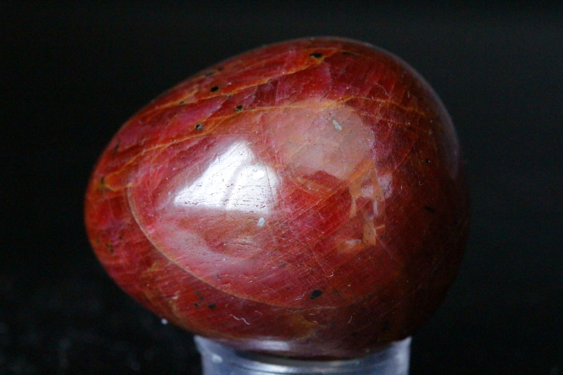 極上！インド産ルビー29mmエッグ【最高品質・光沢・激レア