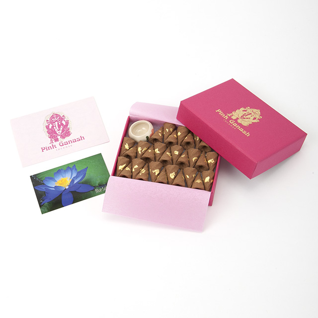 竹のお香 Pink Ganesha (ピンクガネーシャ) ピンク - madoka shop