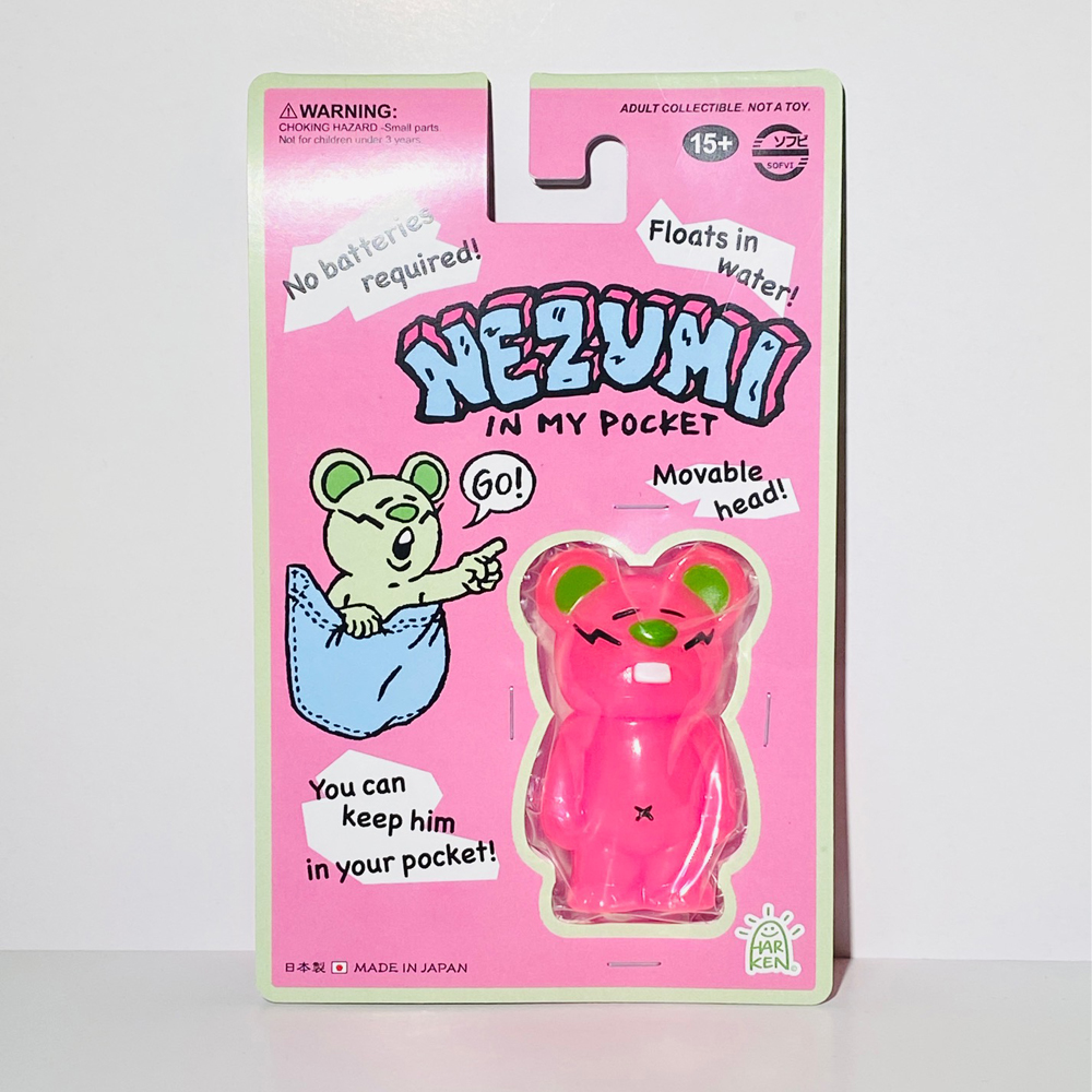 ネズミインマイポケット【限定Electric Pink】 | MAD PANDA FACTORY