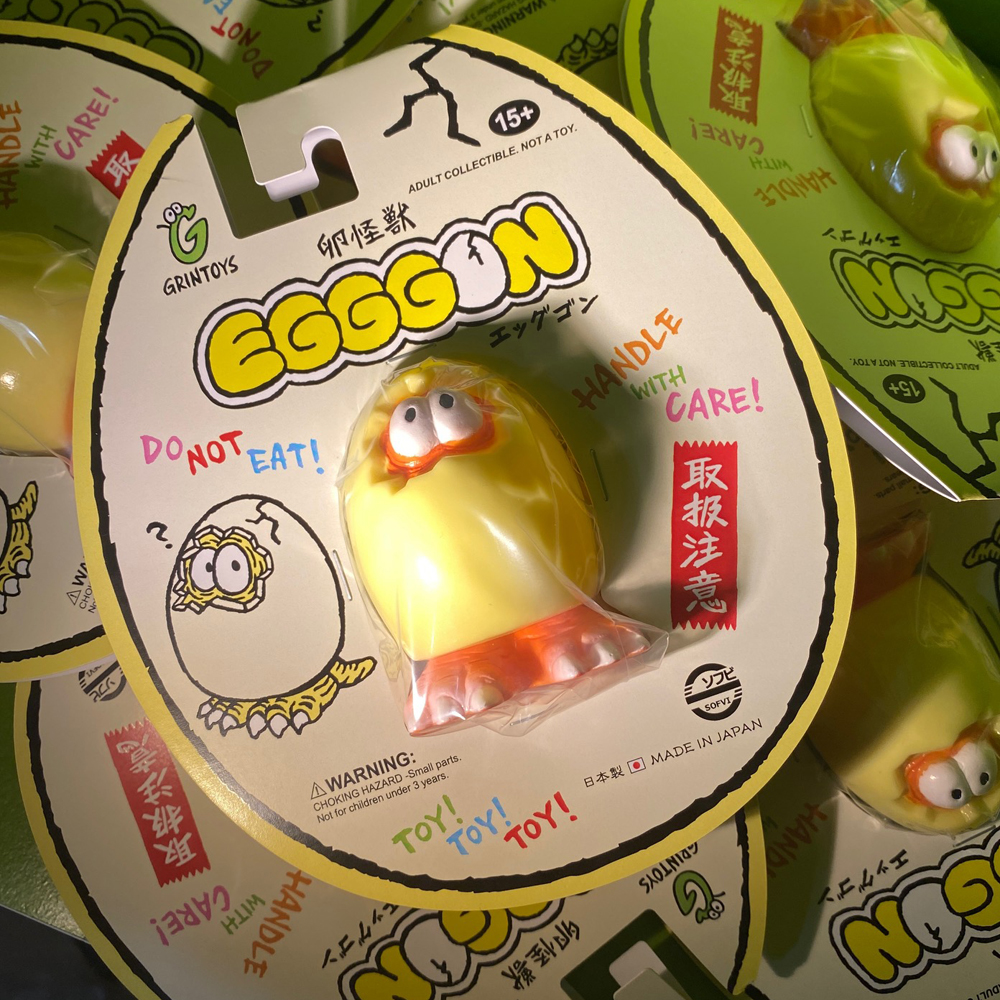 卵怪獣エッグゴン【4期Color / Yellow】 | MAD PANDA FACTORY