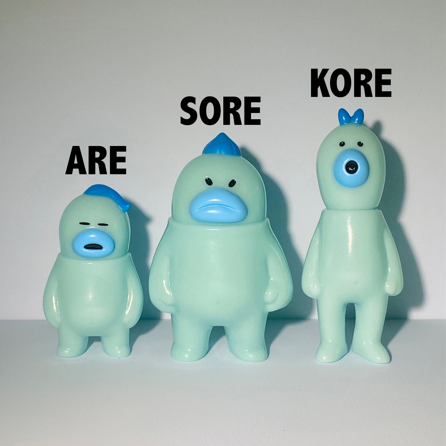kamerian Māra　RAMUNEBLUE ソフビ kamerian Māra RAMUNEBLUE ソフビ