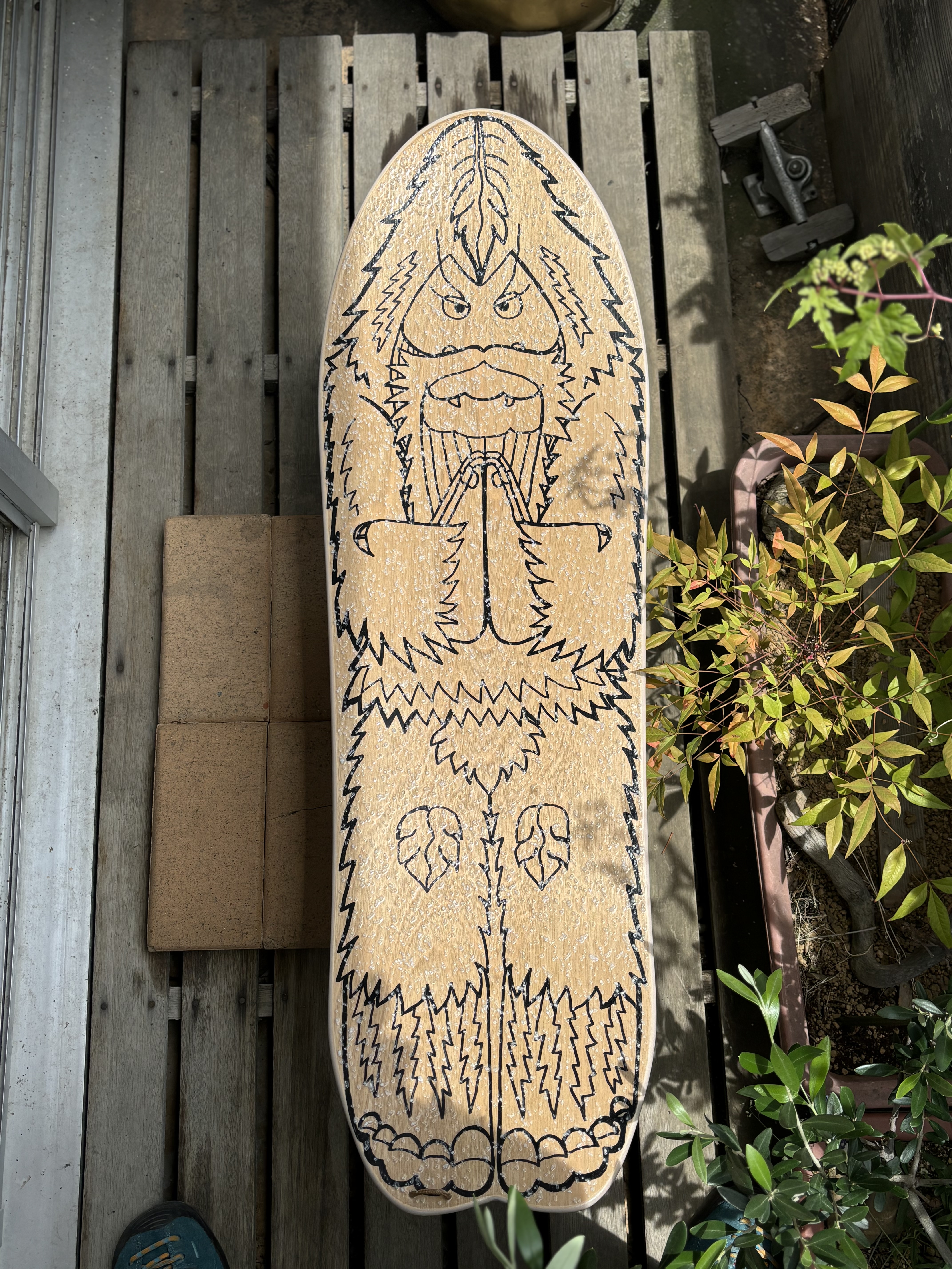 芽育雪板 FREERIDE Featuring BIGFOOT | MAKE 雪板 ONLINE SHOP!!!