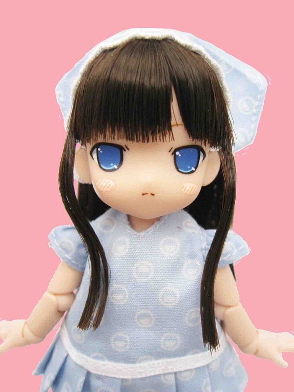 11cm　ちょこちょこ なぁなちゃん 　水玉バブーシュカワンピース 11cm ちょこちょこ なぁなちゃん 水玉バブーシュカワンピース