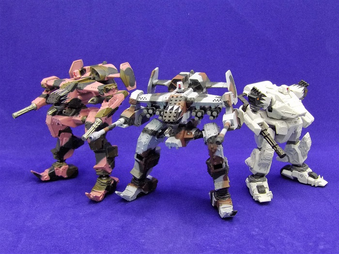 フィギュア　PEU軍 ヤークトパンター ミハイル・ハルトマン乗機仕様 ガトリング砲装備 「ガングリフォン」 1/144 ダイキャスト製塗装済みメタルフィギュア 1／144ヤークトパンターⅡ（ミハエル＝ハルトマン専用機