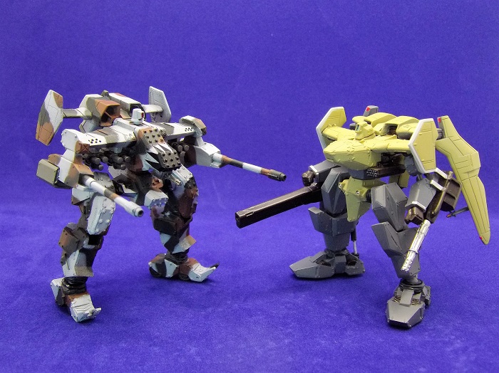 フィギュア　PEU軍 ヤークトパンター ミハイル・ハルトマン乗機仕様 ガトリング砲装備 「ガングリフォン」 1/144 ダイキャスト製塗装済みメタルフィギュア 1／144ヤークトパンターⅡ（ミハエル＝ハルトマン専用機