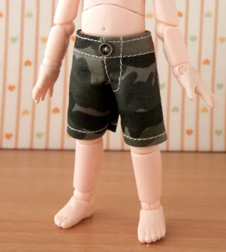 オビツ11用ハーフパンツ・迷彩 | メカニカル・スイーツshopcart dollwear