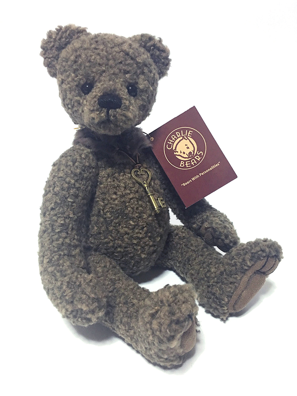国産格安新品 英国チャーリーベアーズ社 Charlie Bears UK ミスター・カドルズ テディベア 38cm Mr Cuddles Teddy Bear ハンドメイドぬいぐるみ 体長30cm - 50cm