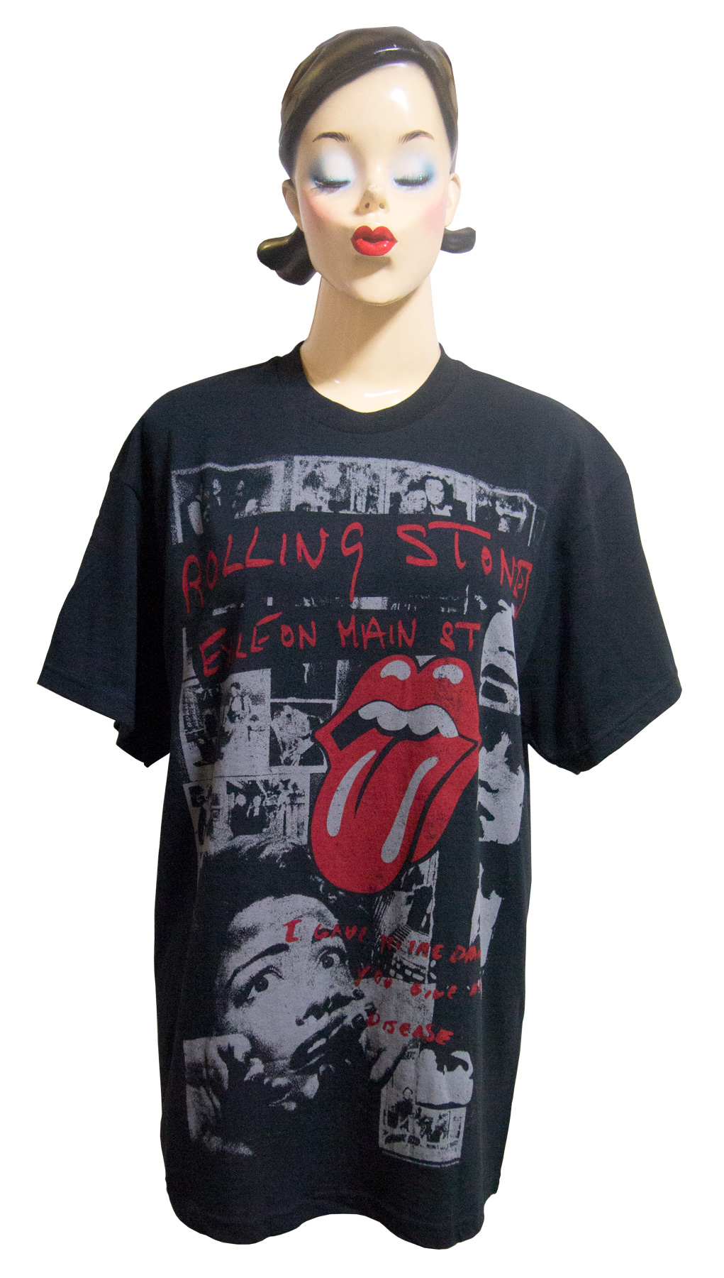 The Rolling Stones】ザ・ローリング・ストーンズ Exil Fade Ｔシャツ