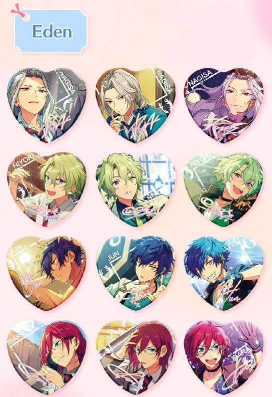 あんスタ 願望缶バッジ ハート缶バッジ 中国 葵ゆうた