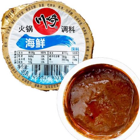 川崎 火锅调料蘸料 海鲜-火鍋のタレ海鮮味 100g 明華中国物産店