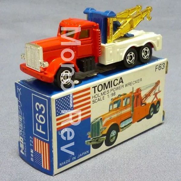 〈トミカ〉F63　ホルムス パワー レッカー　 アメリカンハイウェイセットばらし トミカ〉F63 ホルムス パワー レッカー アメリカンハイウェイ