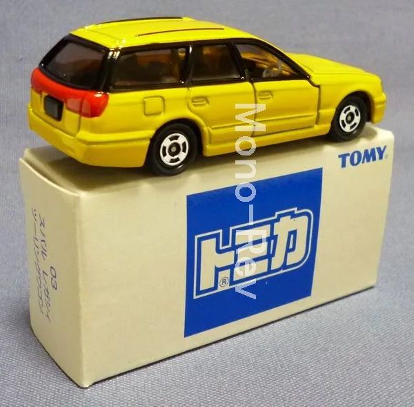 トミカ 18-5-9 スバル レガシィ ツーリングワゴン 黄 トミカ缶第3弾