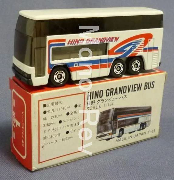 トミカ 日野 グランビューバス ハイウェーセット 2台セット トミカ 1 日野 グランビューバス 2台（内1台日本製) - メルカリ