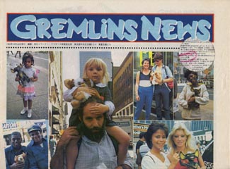 映画チラシ： グレムリン（新聞） | 映画チラシ｜チラシ屋くじらん